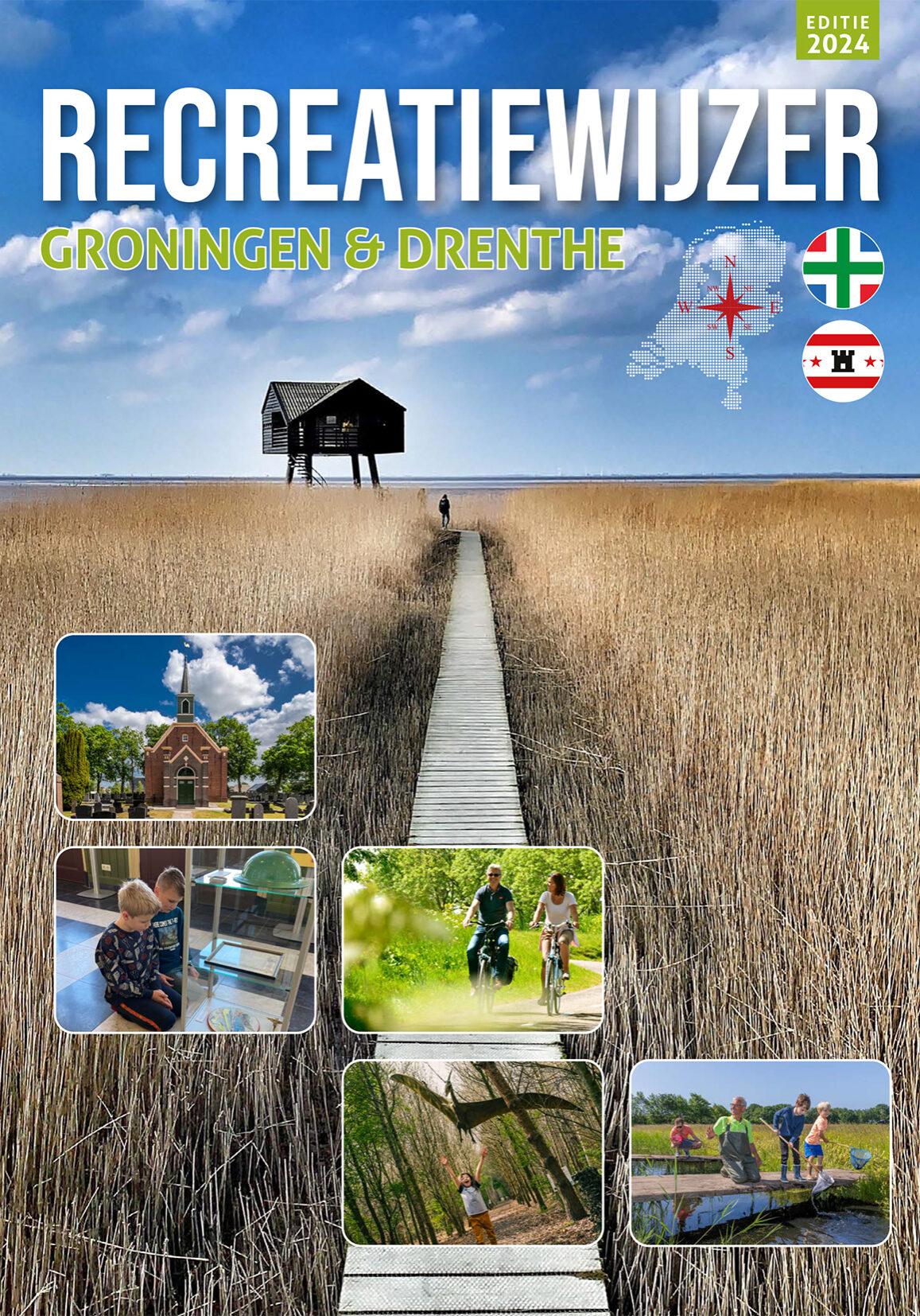 Recreatiewijzer Groningen Drenthe 2024 cover